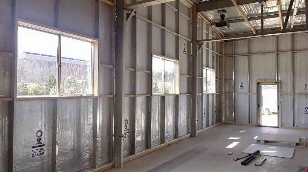 Steel installation Whitwell - SG4 - accurate alignment and secure connections